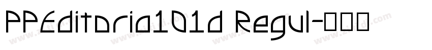 PPEditoria101d Regul字体转换